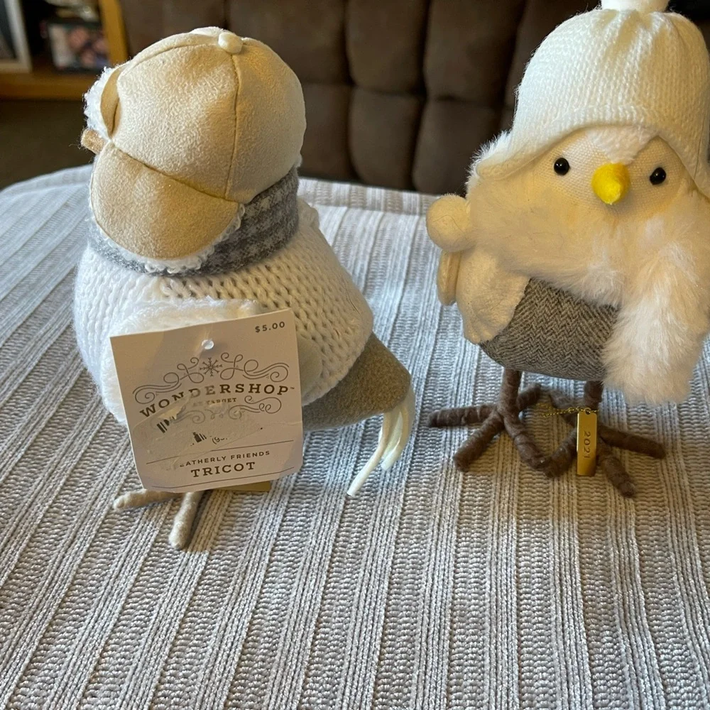 Winter Bird Decor from Target Wonder Shop Feathery Friends Collection